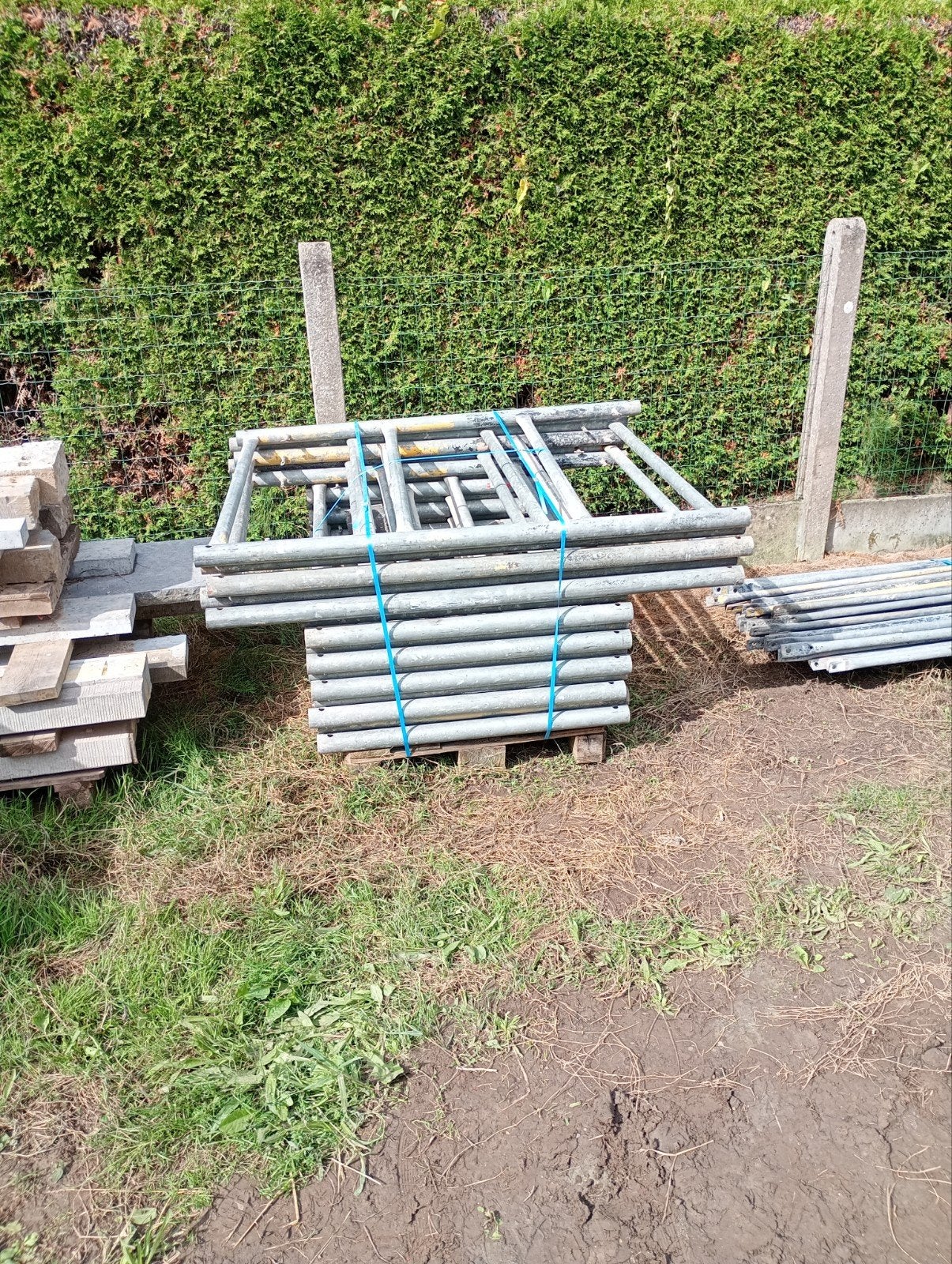 kadestelling coffral., Doe-het-zelf en Bouw, Ophalen, Gebruikt, Gevelsteiger, 5 meter of hoger