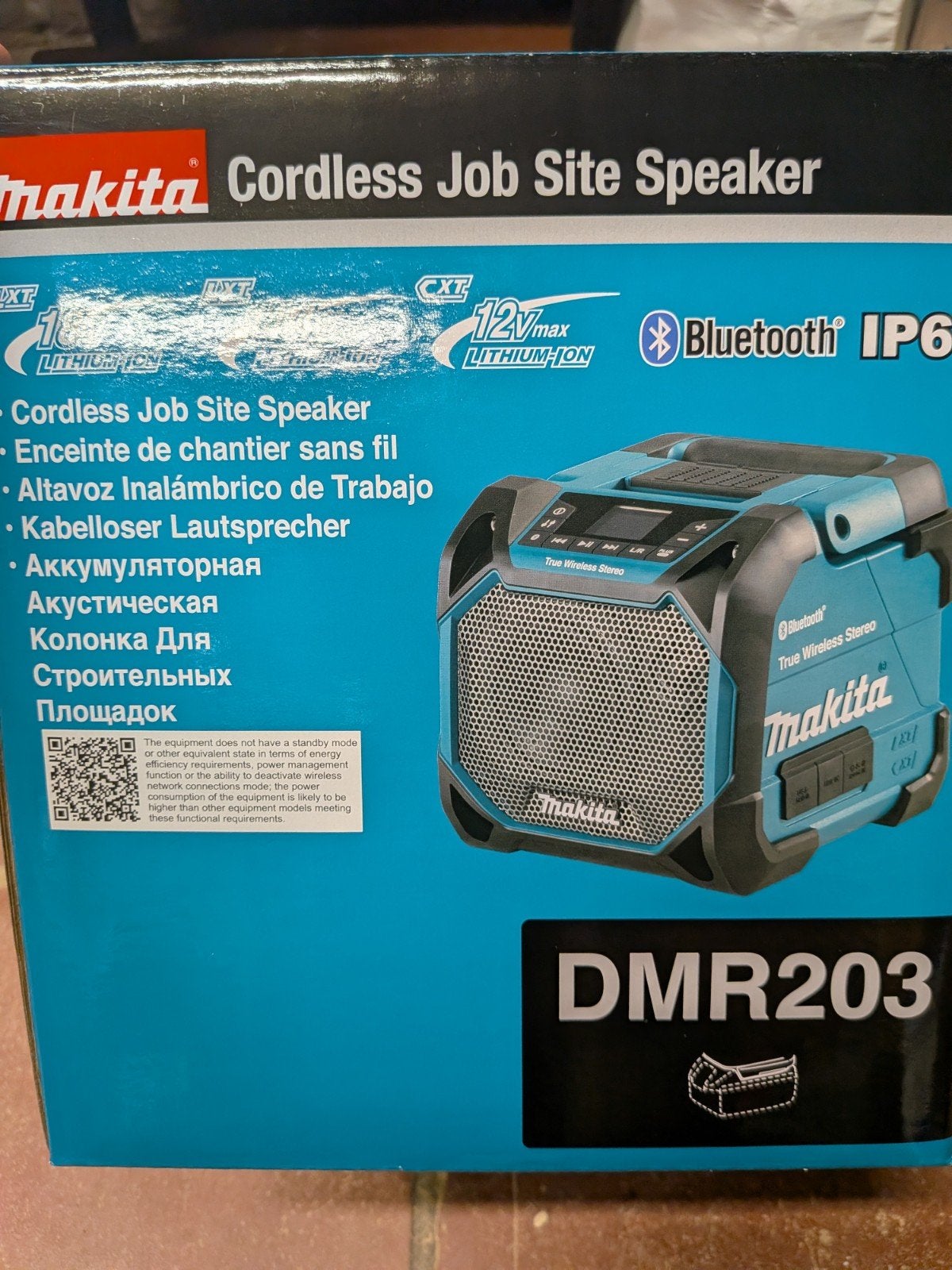 Nieuw Makita bluetooth speaker, Ophalen