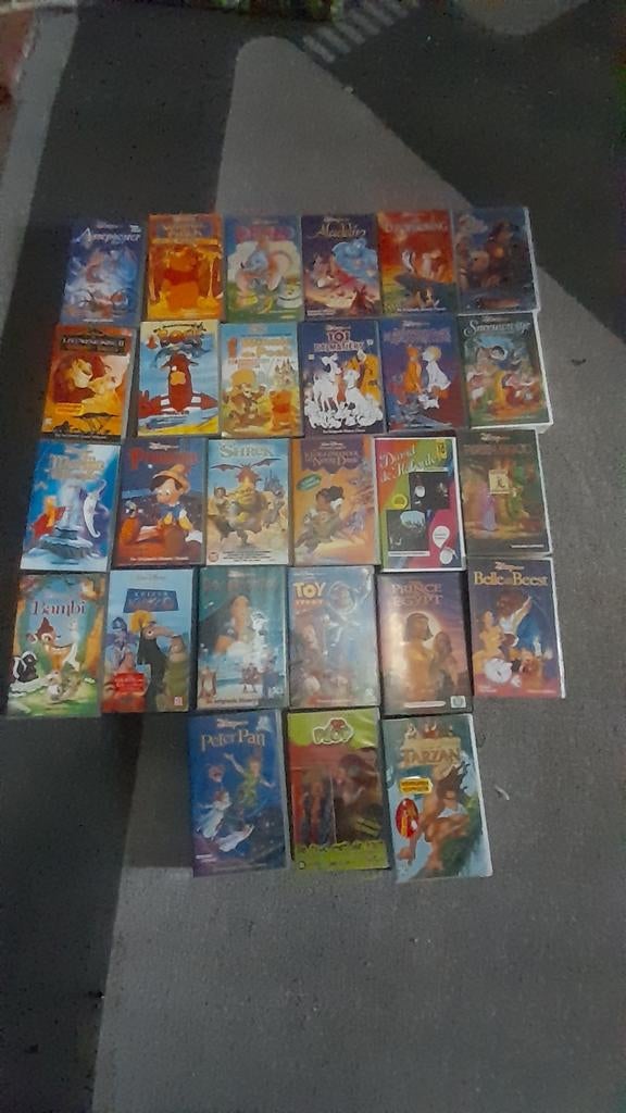 Cassette Disney, Enlèvement