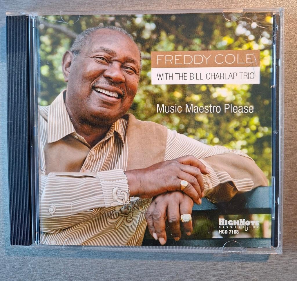 Cd. Freddy Cole with the Bill Charlap Trio. Music Maestro..., Cd's en Dvd's, Cd's | Jazz en Blues, Ophalen of Verzenden