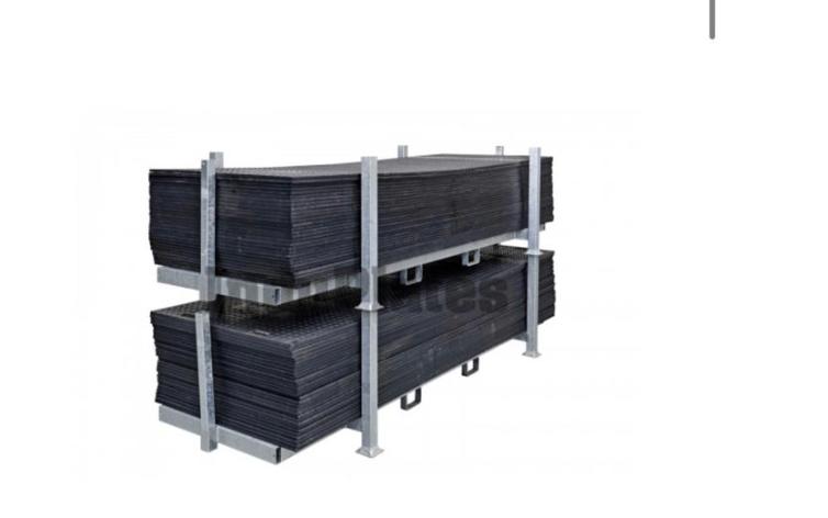 Gegalvaniseerde stapelbox voor kunstoof rijplaten en derge, Ophalen, Zo goed als nieuw, Overige typen