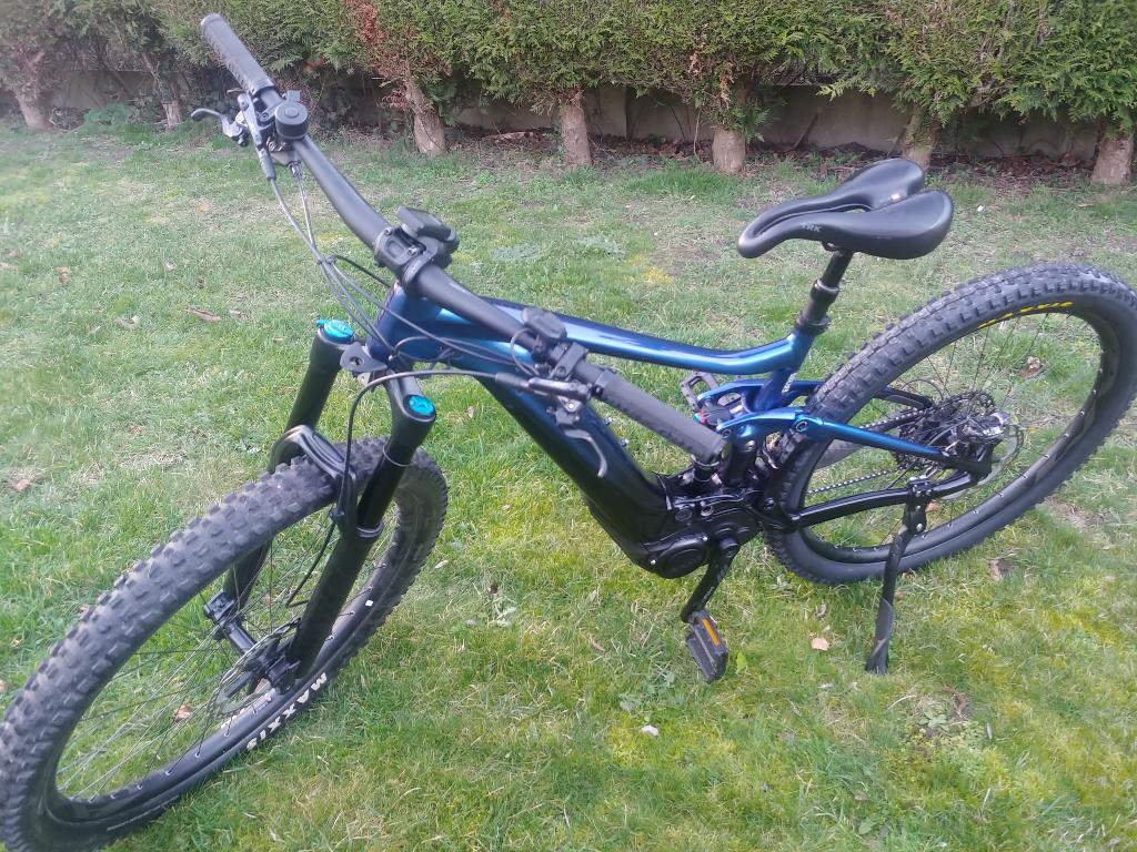 GIANT TRANCE E+ Full Shimano XT/Fox – Comme Neuf – Taille M, Ophalen, Giant