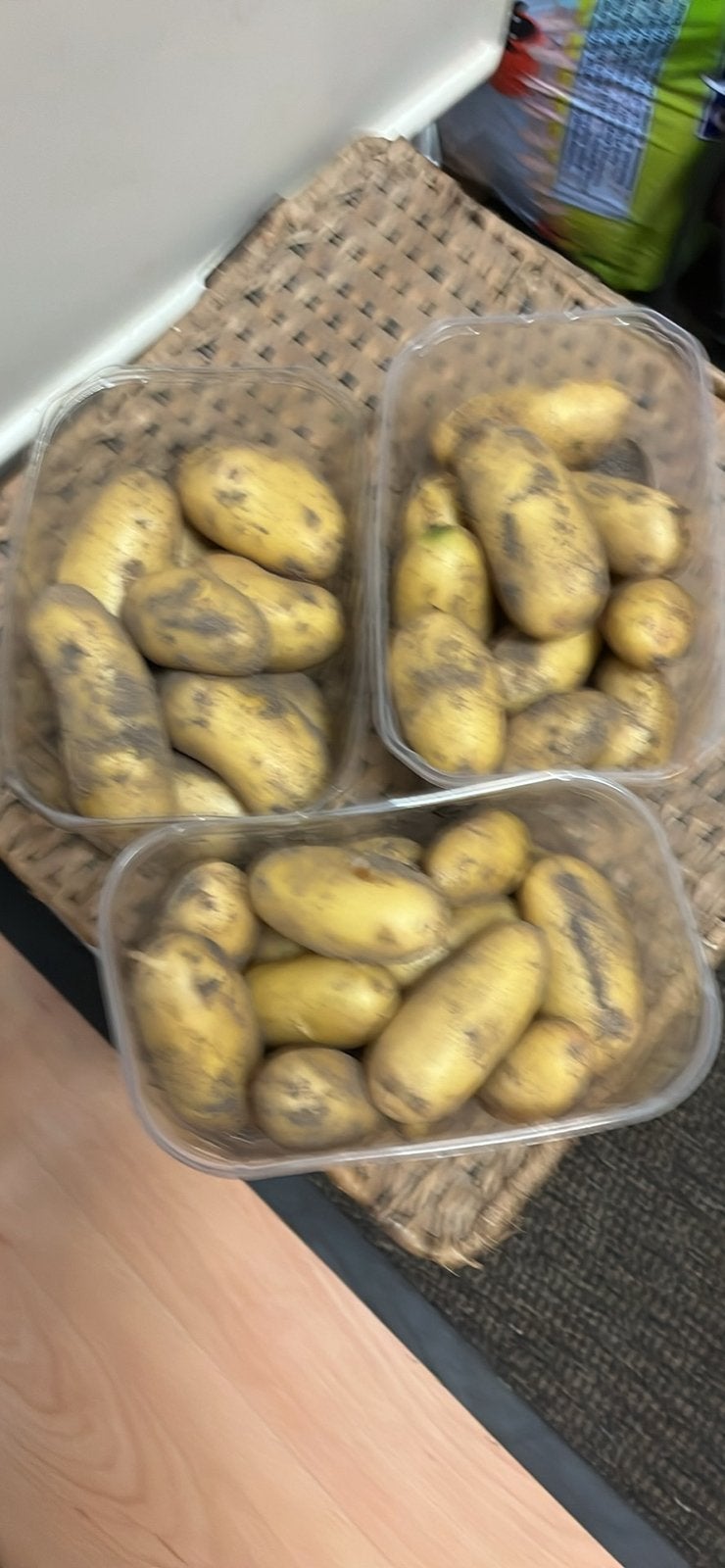 Aardappelen, Enlèvement