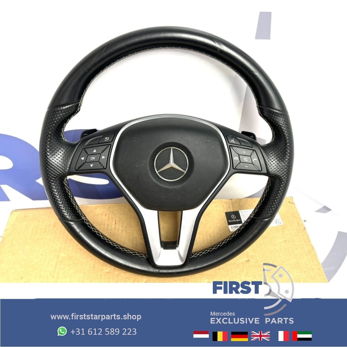 MERCEDES STUUR W176 W117 W204 W246 W156 W218 W212 W207 A B C, Gebruikt, -, Ophalen of Verzenden, -