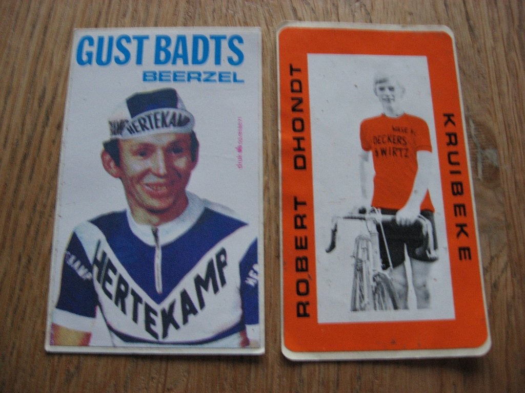 Vintage Stickers Wielrenners, Collections, Enlèvement ou Envoi, Neuf, Sport