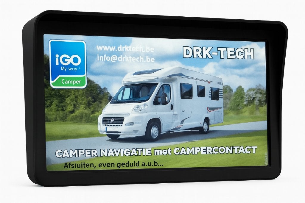 9 inch Mobilhome, Auto GPS Navigatie Eu Kaarten.BLUETOOTH, Info@drktech.be, Oosterwennel 35 Genk, Nieuw, Ophalen of Verzenden