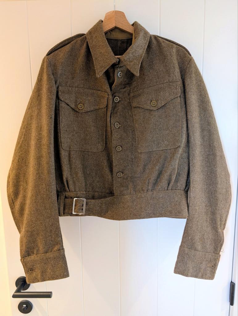 Britse battledress 1944, Ophalen