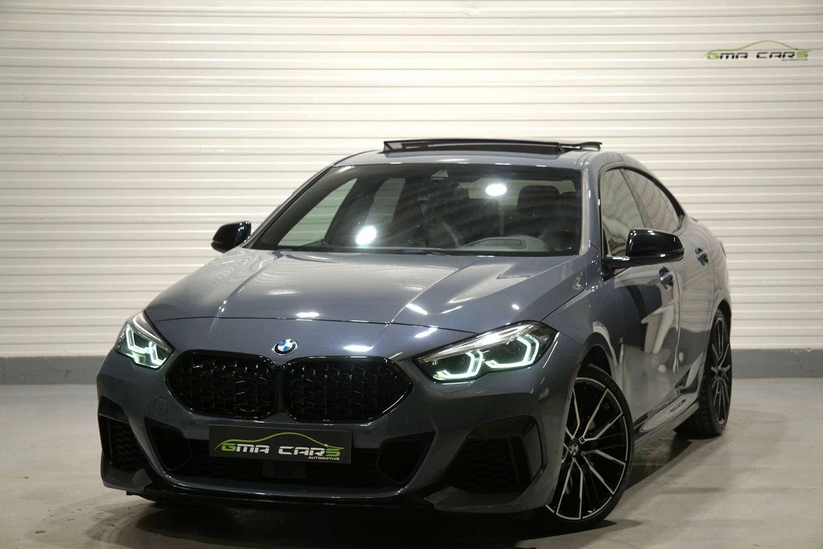 BMW 2 Serie 235 Gran Coupé M235iXAS Aut-Navi-Leder-Pano-Hea, Autos, BMW, Cuir, Argent ou Gris, Achat, Entreprise