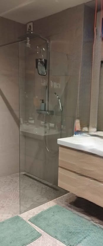 URGENT PAROI DOUCHE VERRE TREMPE 90X200, Ophalen, Gebruikt, Overige typen