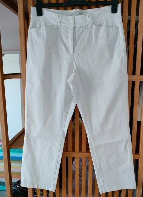 Lichte zomerse Capribroek Brax. Maat: 40. Regular fit, Kleding | Dames, Broeken en Pantalons, Maat 38/40 (M), Brax, Wit, Ophalen of Verzenden