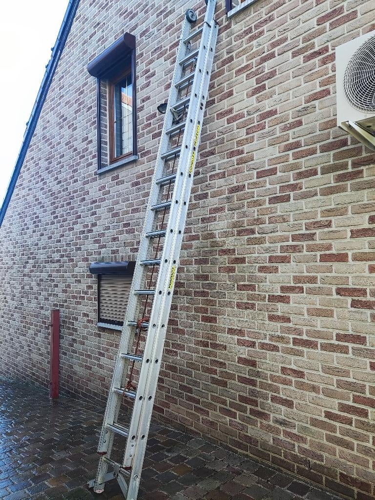 Perfecty aluminium ladder, Doe-het-zelf en Bouw, Ladders en Trappen, Ophalen, Gebruikt, Ladder, 4 meter of meer