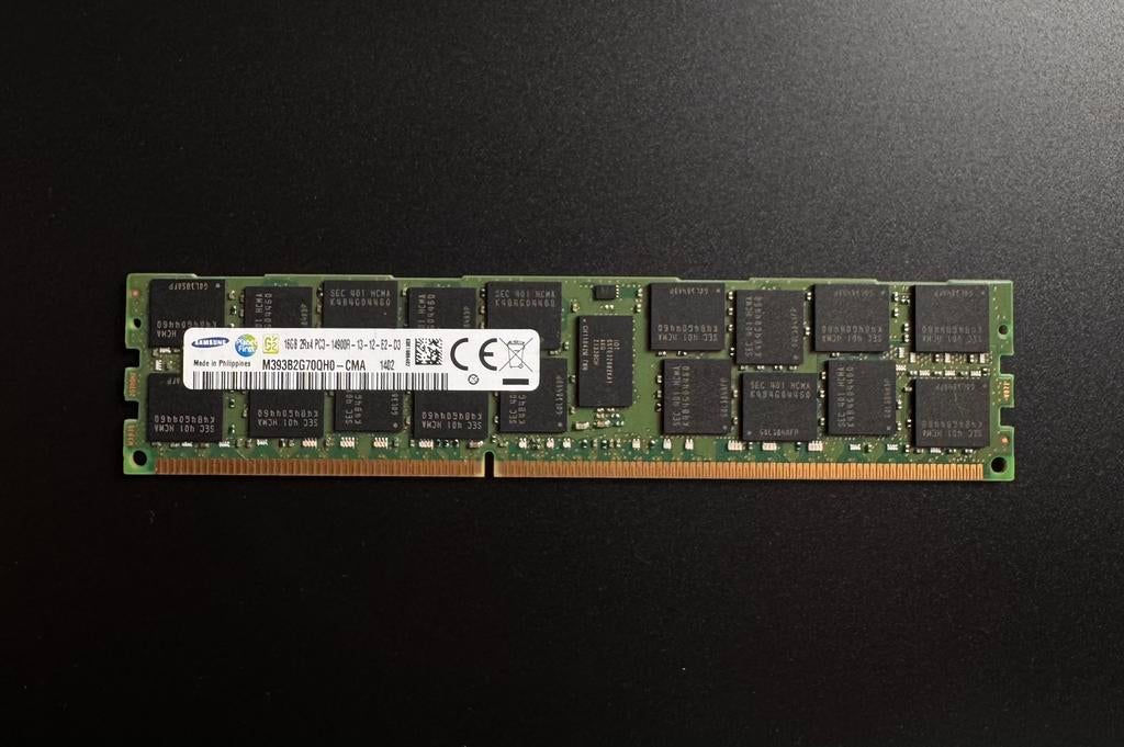 Samsung 384GB (24x 16GB), Computers en Software, RAM geheugen, Ophalen, Gebruikt, Server, DDR3