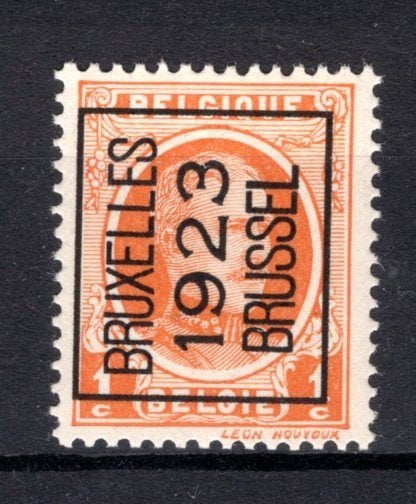 PRE72A MNH** 1923 - BRUXELLES 1923 BRUSSEL, Verzenden, Postfris, Postfris