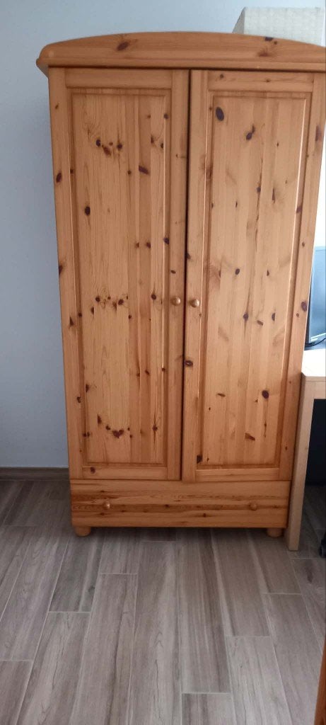 garde robe, Maison & Meubles, Avec tiroir(s), Utilisé, 50 à 100 cm, Pin