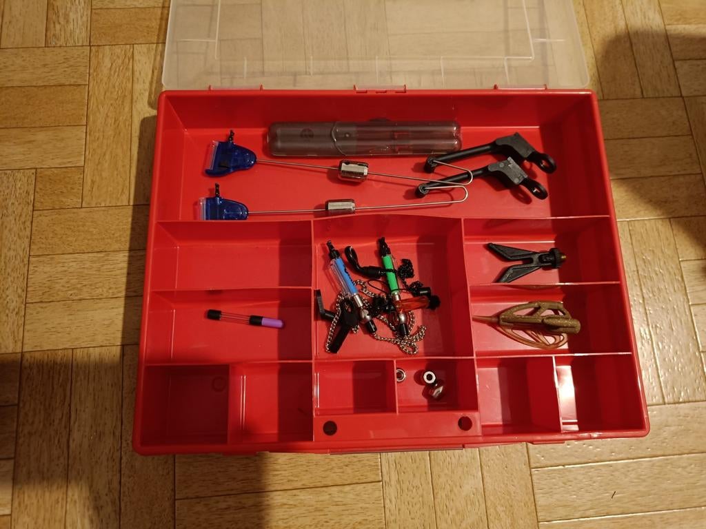 Klein materiaal karper, Ophalen