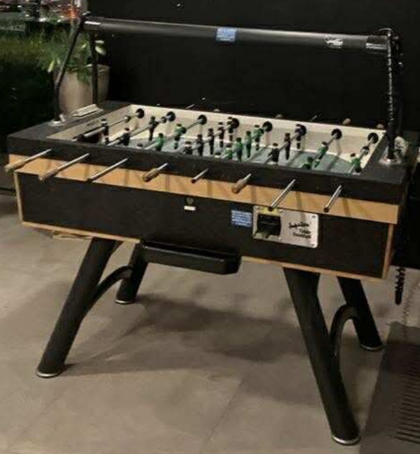 Voetbalspel/tafelvoetbal/voetbaltafel/kicker TE KOOP, Kinderen en Baby's, Ophalen of Verzenden, Gebruikt