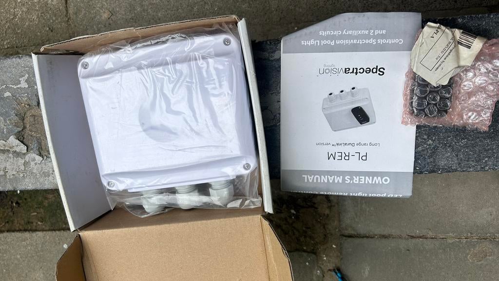 Kit télécommande éclairage piscine DURAVISION piscine, Tuin en Terras, Zwembad-toebehoren, Ophalen, Zo goed als nieuw, Verlichting