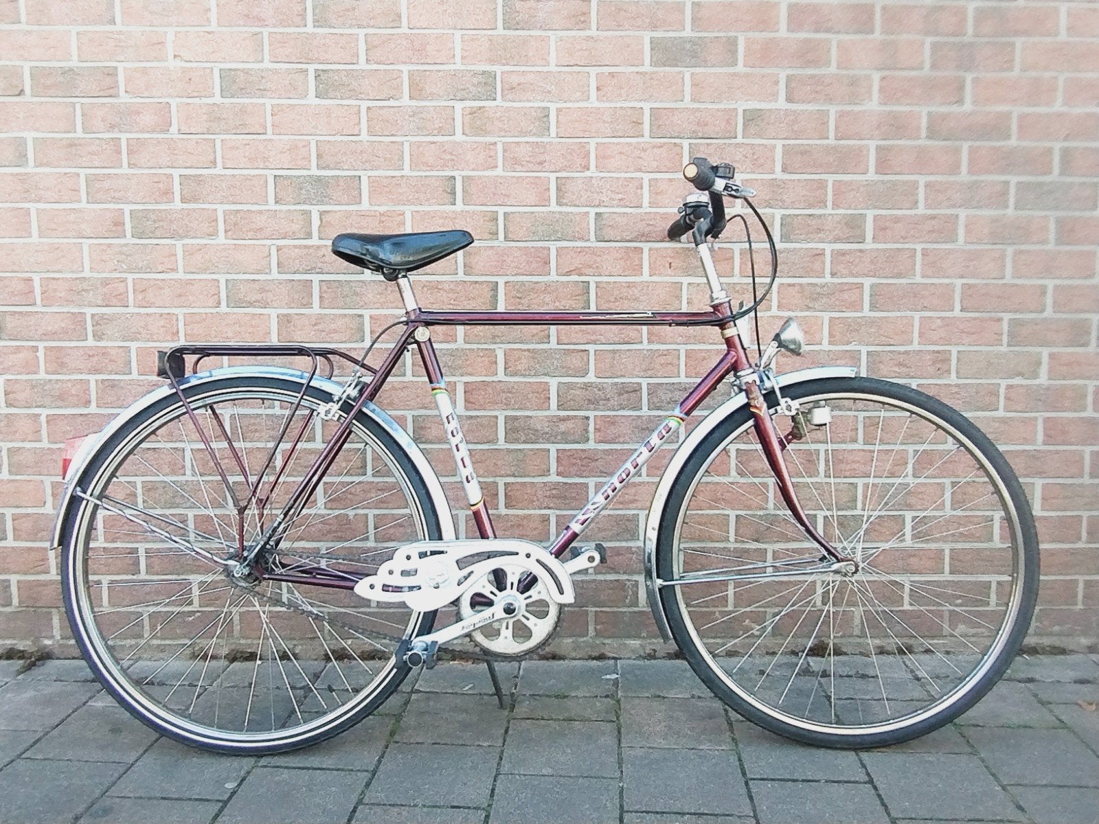 Norta vintage Herenfiets, Frein sur jante, 59 cm ou plus, Enlèvement, Années 60 ou plus récent