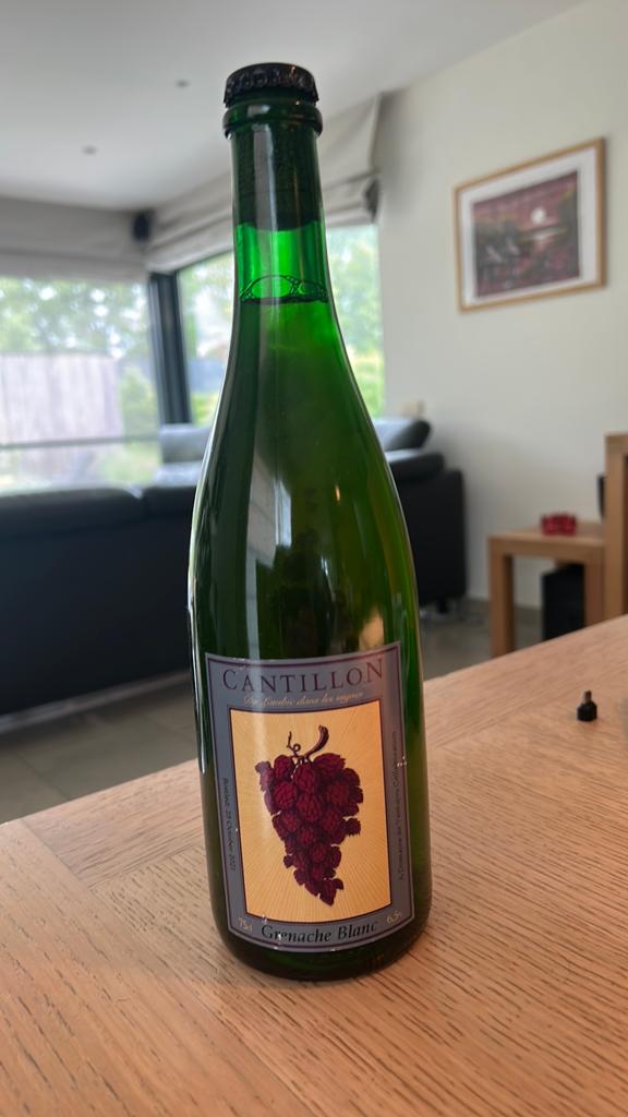 Cantillon Grenache Blanc 2021, Enlèvement, Comme neuf