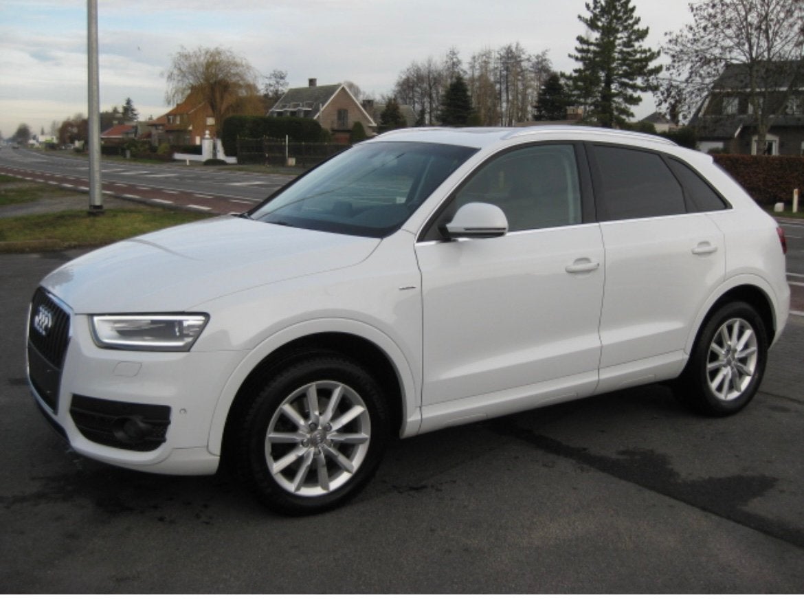 Te koop: Audi Q3  tijlvol interieur leder bruin, Cuir, Euro 5, Achat, Carnet d'entretien