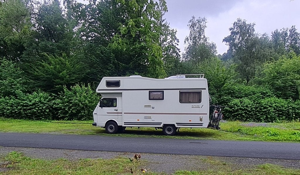 camper vw lt28 1984, Caravans en Kamperen, Alkoof, Caméra de recul, Volkswagen, Koelkast