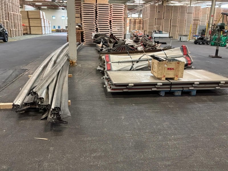 Volledige opbouw voor schuifzeiltrailer