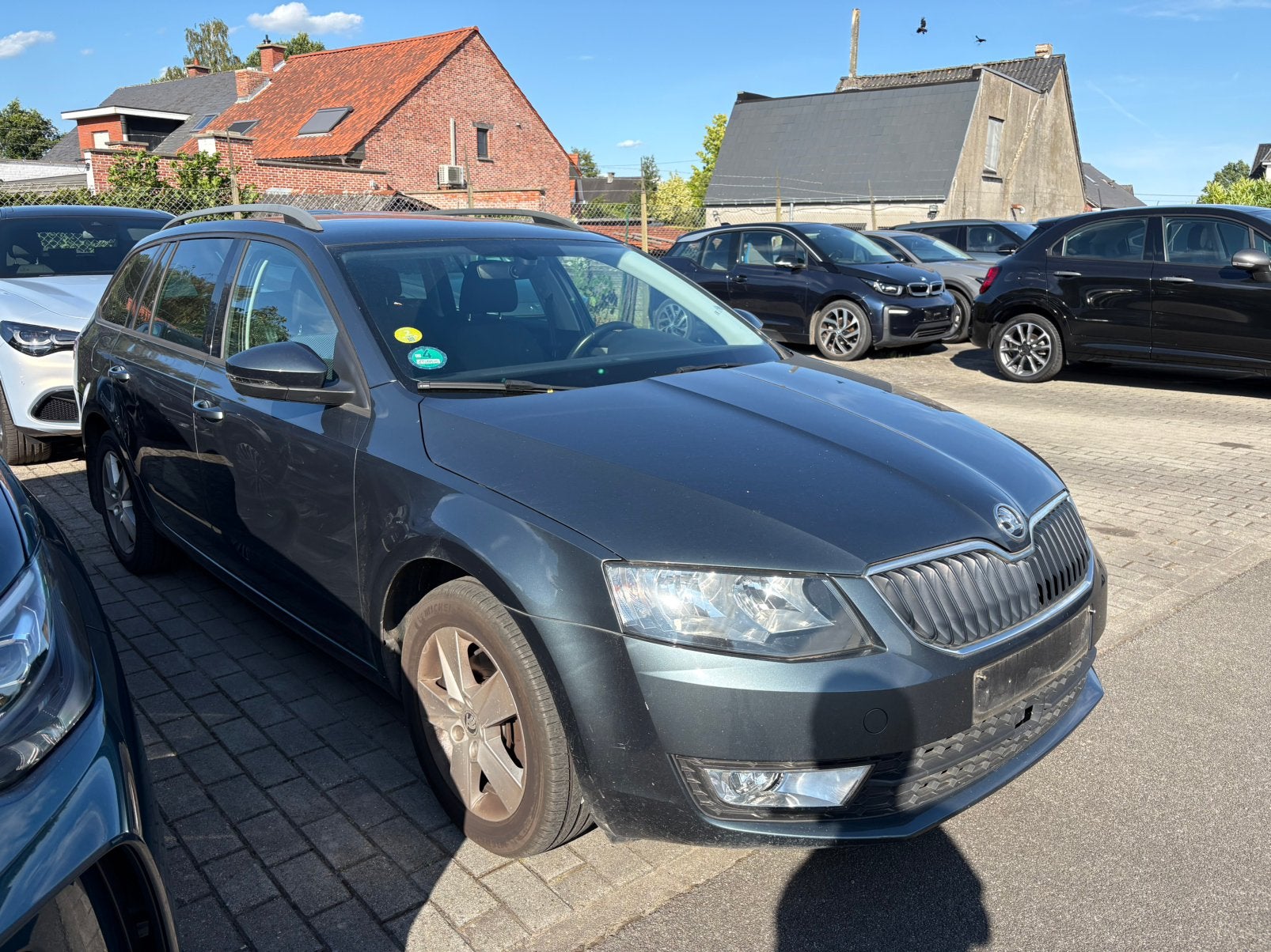 Skoda Oktavia 2.0 TDI 126 000 km-110 kW, Autos, Argent ou Gris, Boîte manuelle, Entretenue par le concessionnaire, 5 portes