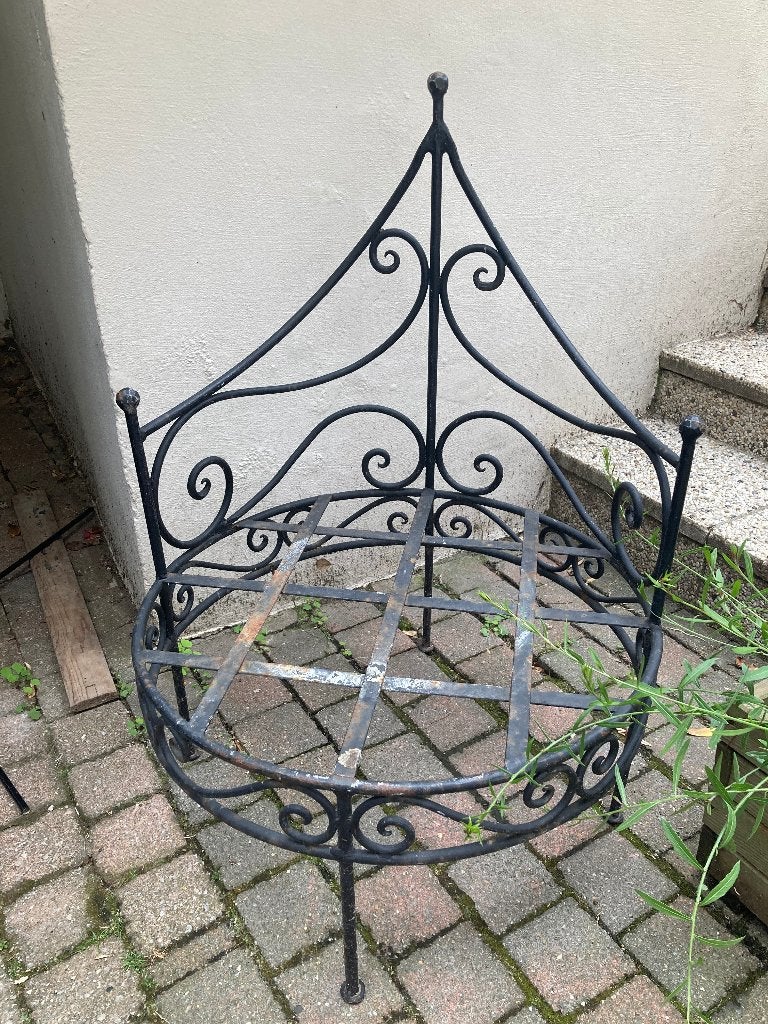 chaise fer forge, Jardin & Terrasse, Enlèvement, Utilisé