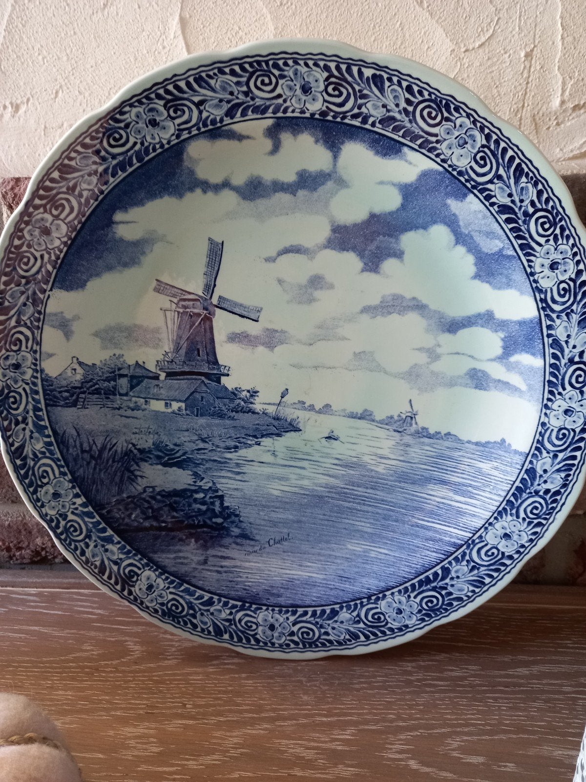 4 seizoen lente zomer herfst winter 40 cm lengte.  Merk delf, Antiquités & Art, Antiquités | Couverts, Enlèvement