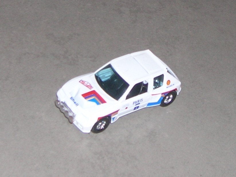 Corgi Peugeot 205 Turbo 16, Enlèvement, Voiture