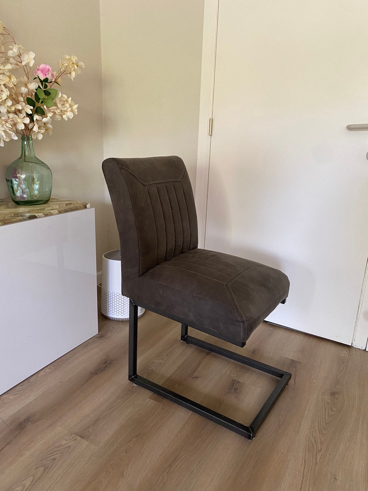 4 stoelen, Huis en Inrichting, Ophalen, Gebruikt, Vier, Stof
