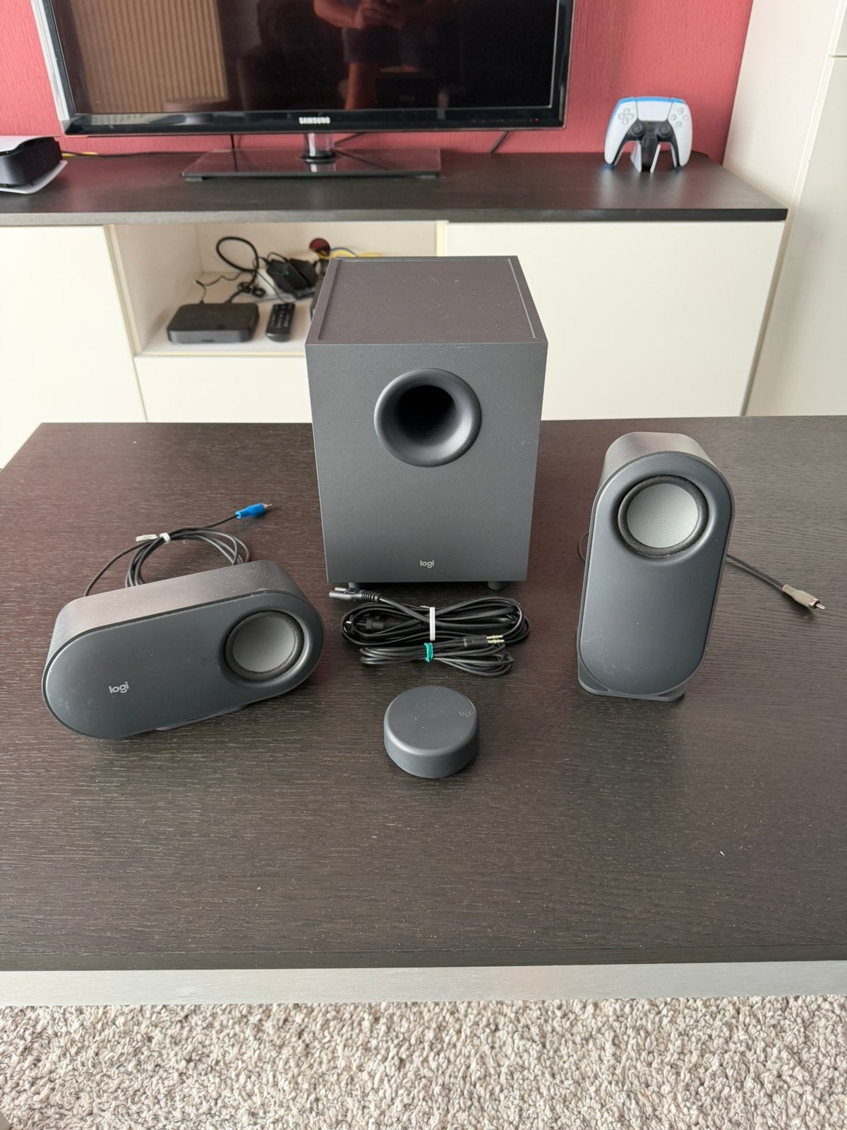 Logitech Z407 2.1 luidsprekerset Bluetooth + subwoofer, Enlèvement, Comme neuf