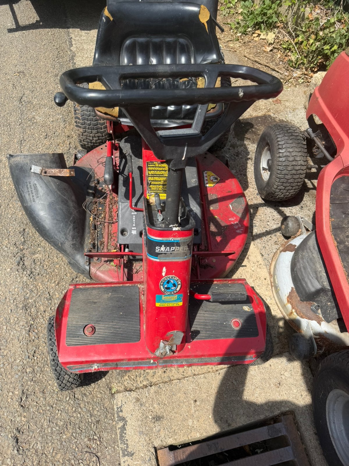 Tracteur tondeuse, Enlèvement, Comme neuf