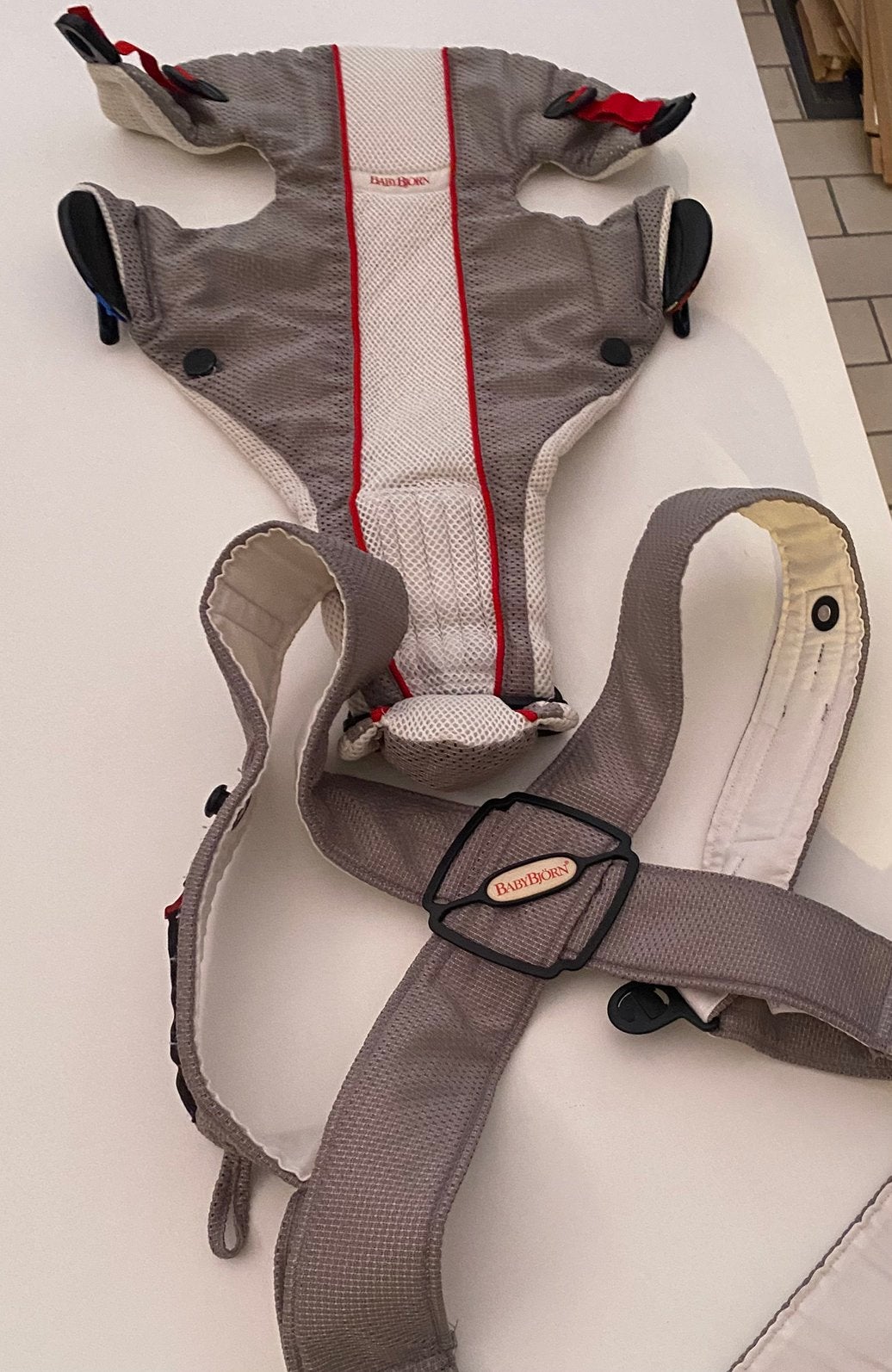 Draagzak babybjörn, Kinderen en Baby's, Babydragers en Draagdoeken, Ophalen, Gebruikt, Buik, Baby Björn