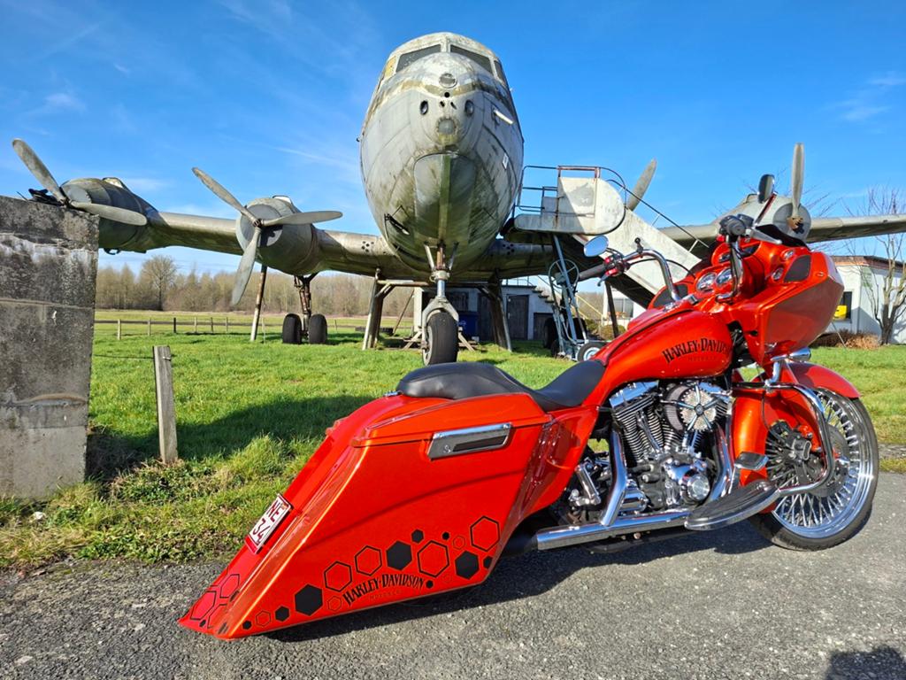 Road glide custom bagger, Motoren, Motoren | Harley-Davidson, Particulier, Ophalen