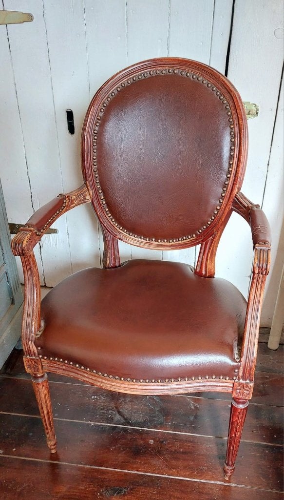 Franse fauteuille in Louis XVI-stijl, Antiek en Kunst, Ophalen