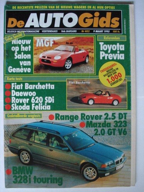 AutoGids 402, Envoi, Utilisé, Général