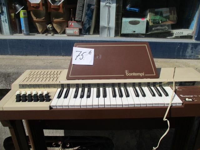 Bontempi-orgel met windtunnel uit de jaren 80, Muziek en Instrumenten, Orgels, Ophalen, Zo goed als nieuw, Orgel