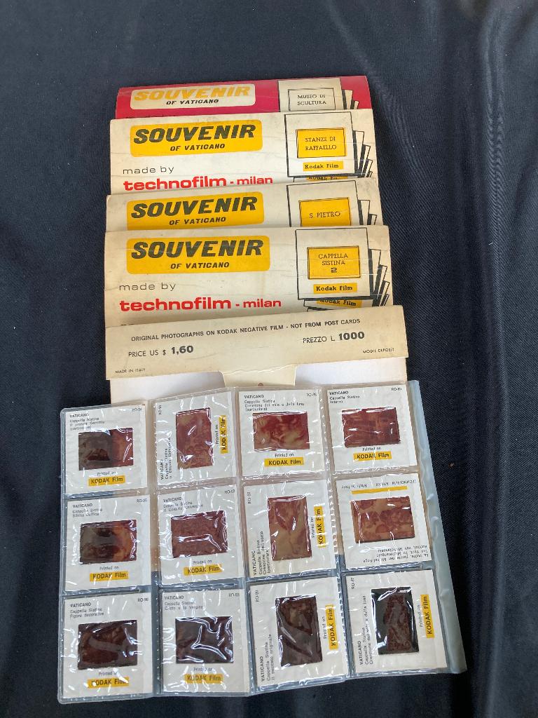Dia's souvenier Vaticaan jaren 1960, Verzamelen, 1960 tot 1980, Zo goed als nieuw, Prent, Buitenland