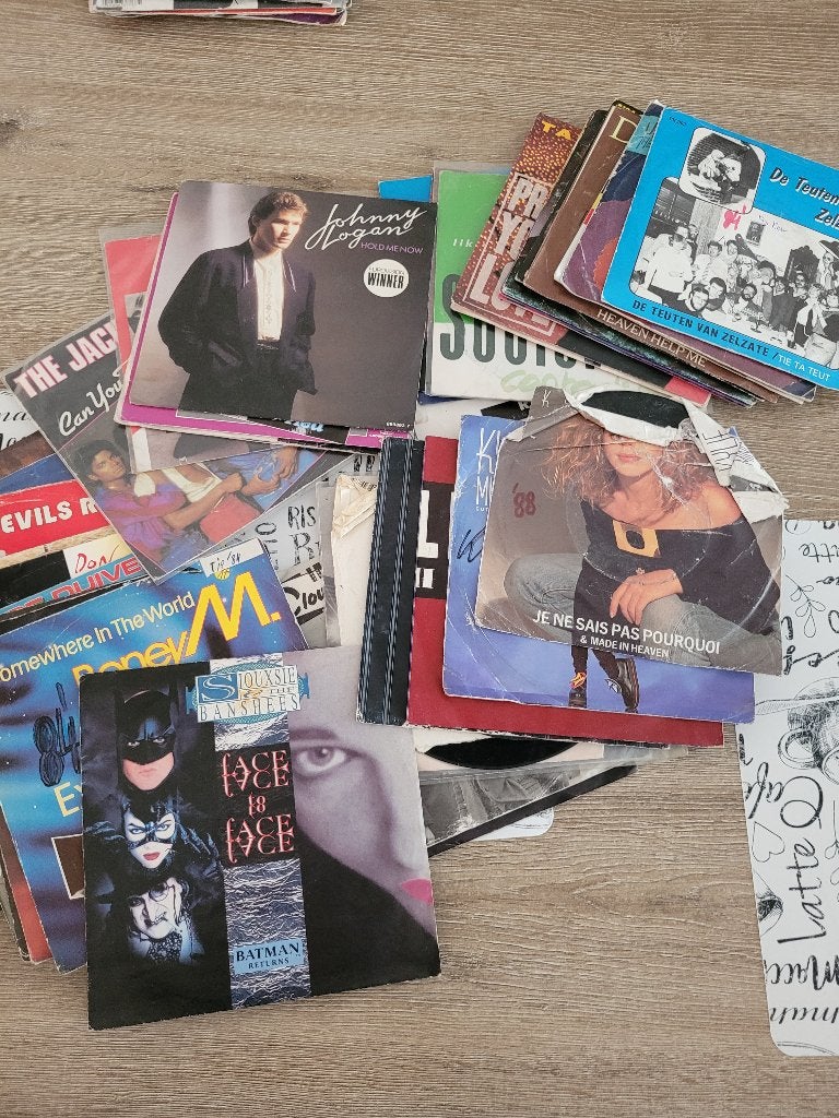 singles te koop, Cd's en Dvd's, Vinyl Singles, Ophalen, Gebruikt