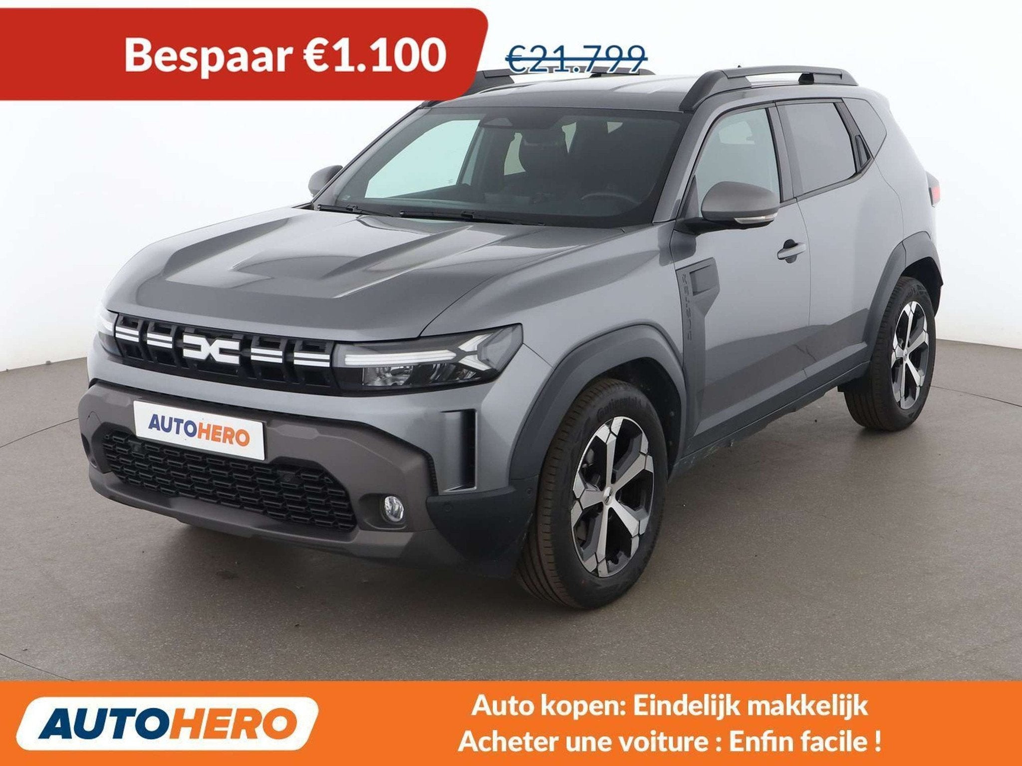 Renault DUSTER 1.6 Hybrid Journey (automatique), Autos, Achat, Noir, 5 portes, Volant multifonction
