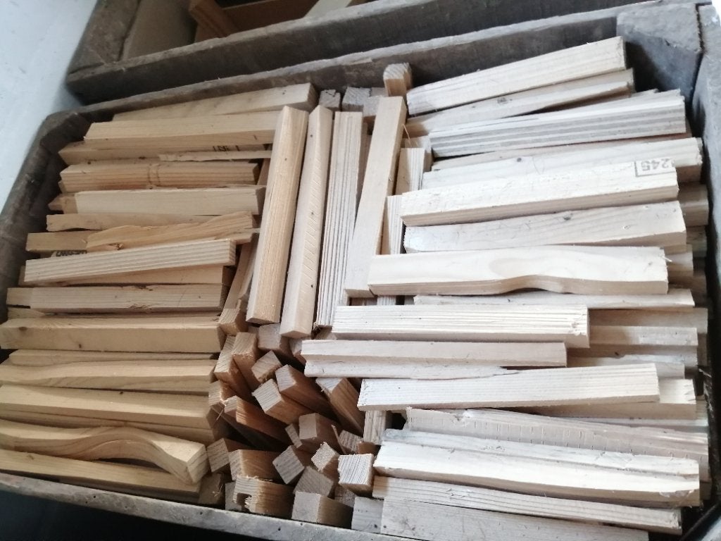 Gedroogd fijn aanmaakhout, Tuin en Terras, Brandhout, Ophalen, Overige houtsoorten