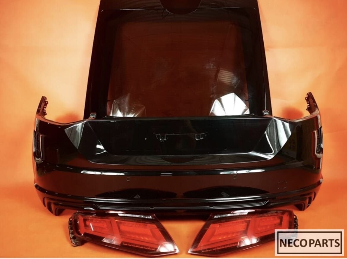 AUDI TTS 8S MATRIX S LINE LY9T ACHTERKLEP BUMPER ACHTERLICHT, Auto-onderdelen, Gebruikt, -, -, -