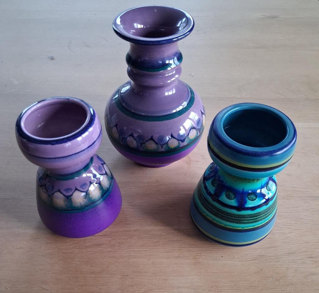 Vintage gouda flora vaasjes, Ophalen
