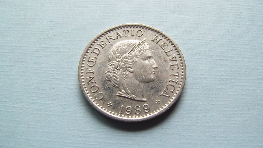 suisse 10 rappen 1989 B, Enlèvement