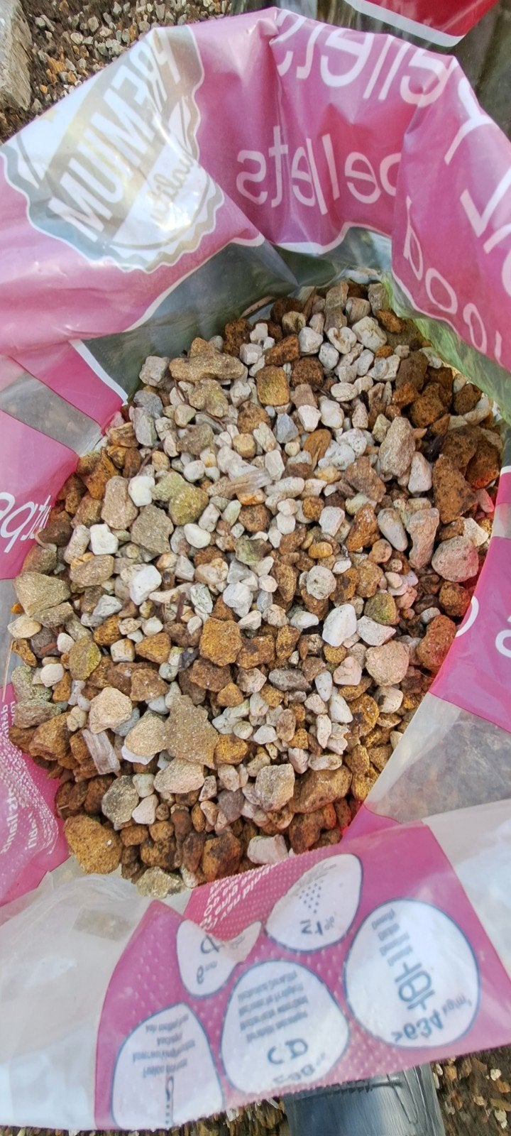 steentjes dollemiet., Tuin en Terras, Grind, Keien en Split, Ophalen, Gebruikt