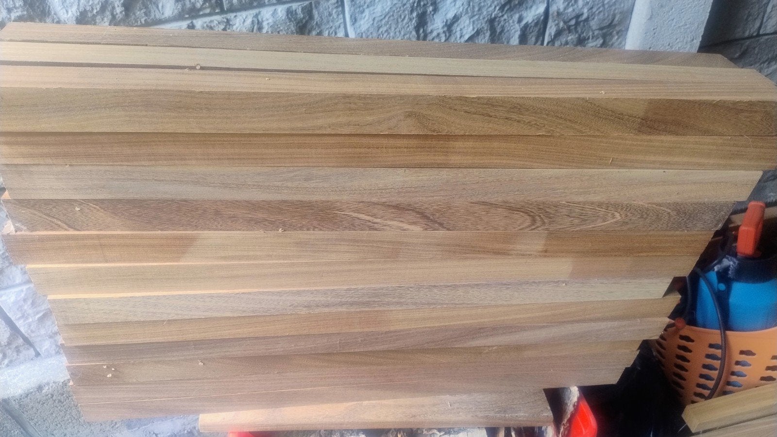 te koop hardhout., Ophalen, Hardhout