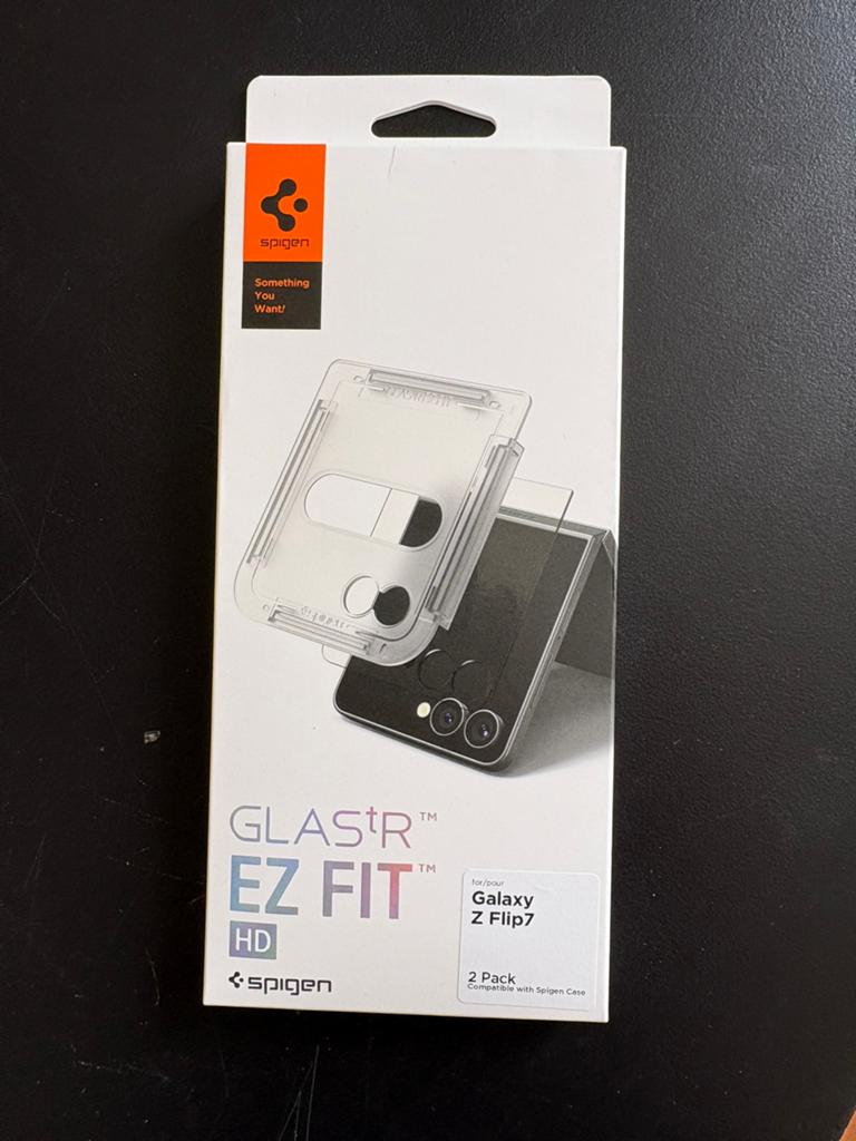 Ongeopend 2x glazen screenprotector Samsung Galaxy Z Flip 7, Telecommunicatie, Mobiele telefoons | Toebehoren en Onderdelen, Ophalen of Verzenden