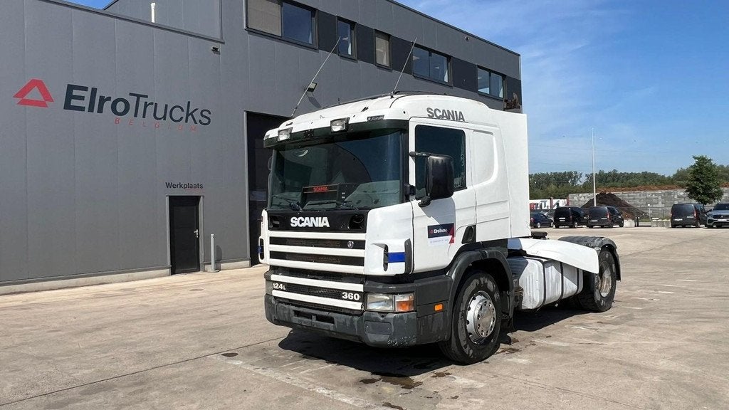 Scania 124 - 360 (PTO / POMPE MANUELLE / MANUAL PUMP / MANUA, Euro 2, Achterwielaandrijving, 360 pk, Bedrijf