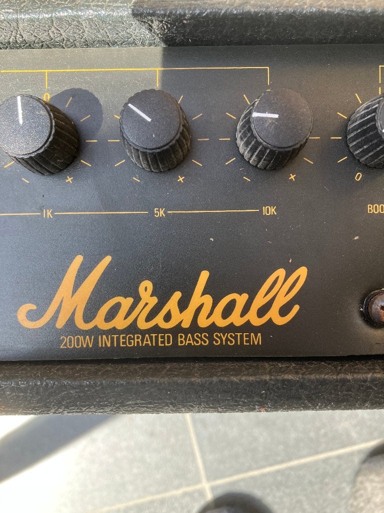 Versterker Marshall, Ophalen, Gebruikt, Basgitaar, 100 watt of meer
